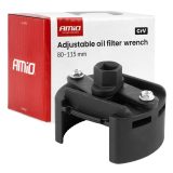 AMiO reguleeritav õlifiltri võti 80–115 mm CrV | HL Autoosad