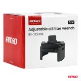 AMiO reguleeritav õlifiltri võti 80–115 mm CrV | HL Autoosad