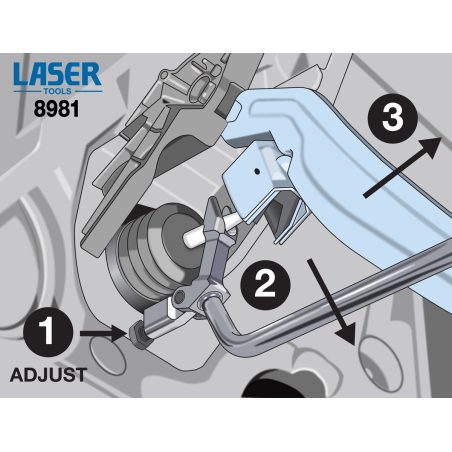 Laser Tools piduripedaali vabastaja BMW | HL Autoosad