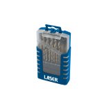 Laser Tools titaaniumpuurid 1–10 mm, 19 osa | HL Autoosad
