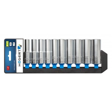 Högert pikkade padrunite komplekt 1/2" 10–24 mm, 10 | HL Autoosad