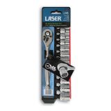 Laser Tools Alldrive padrunite komplekt 3/8" 8–19 mm | HL Autoosad