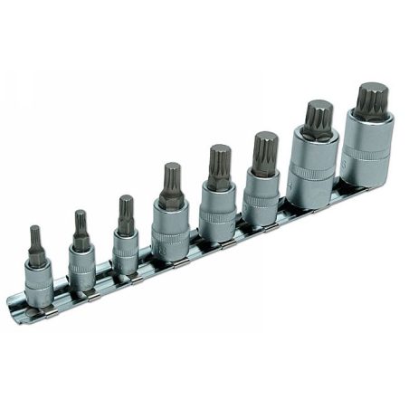 Laser Tools XZN otsikpadrunite komplekt M4–M16, siinil | HL Autoosad