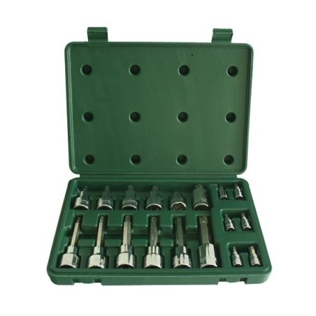 SATA Torx-otsikpadrunite komplekt 1/4" ja 1/2", 18 osa | HL Autoosad