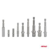 AMiO padruniadapterite komplekt 1/4", 3/8", 1/2", 9 | HL Autoosad