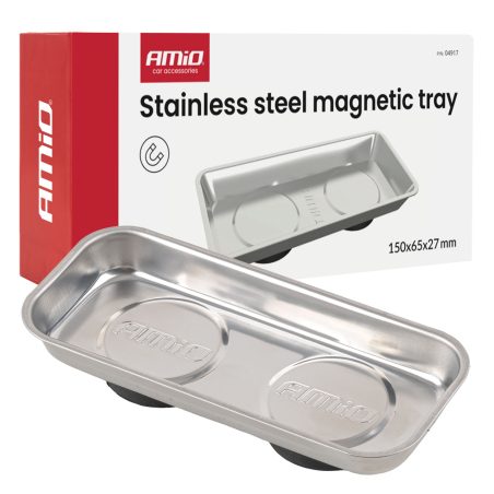 AMiO roostevaba magnetalus 150 x 65 x 27 mm | HL Autoosad