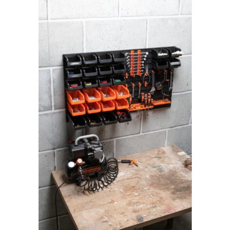 Black+Decker tööriista tarvikute kinnitussein, 43 osa | HL Autoosad