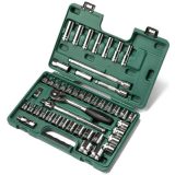 SATA padrunikomplekt 1/2", mm ja toll, 46 osa (ST09006) | HL Autoosad