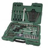 SATA padrunikomplekt 1/4", 3/8" ja 1/2", 124 osa | HL Autoosad