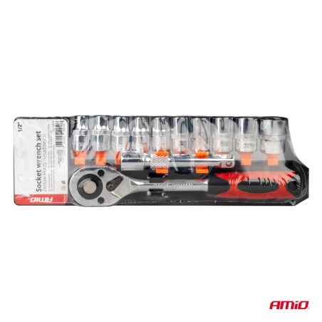AMiO padrunikomplekt 1/2", 10–24 mm, 11 osa (02412) | HL Autoosad