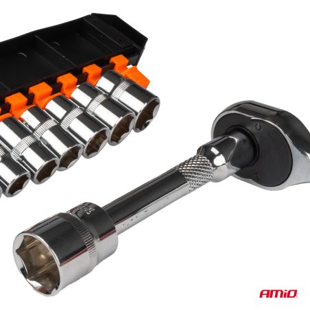 AMiO padrunikomplekt 1/2", 10–24 mm, 11 osa (02412) | HL Autoosad