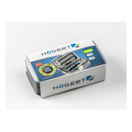 Högert padrunite ja otsikute komplekt 1/4", 38 osa | HL Autoosad