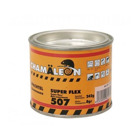 Chamäleon 507 pahtel elastne + kõvendi must 250 g | HL Autoosad