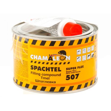 Chamäleon 507 pahtel elastne + kõvendi must 500 g | HL Autoosad