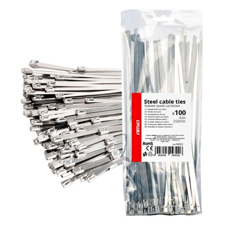 AMiO roostevabast terasest kinnitusvits 4,6 x 250 mm | HL Autoosad