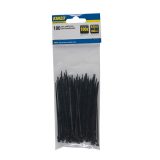 Kinzo kaablisidemed 2,5 x 100 mm, must, 100 tk (721040) | HL Autoosad