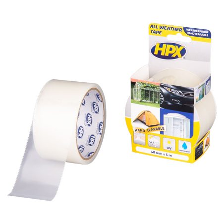 Ilmastikukindel teip läbipaistev 48 mm x 5 m | HL Autoosad