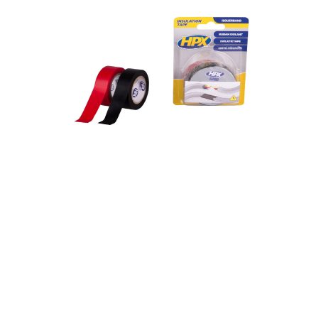 PVC isoleerteip must-punane 19 mm x 10 m | HL Autoosad