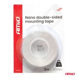 AMiO kahepoolne nanokinnitusteip 30 mm x 3 m x 1 mm | HL Autoosad