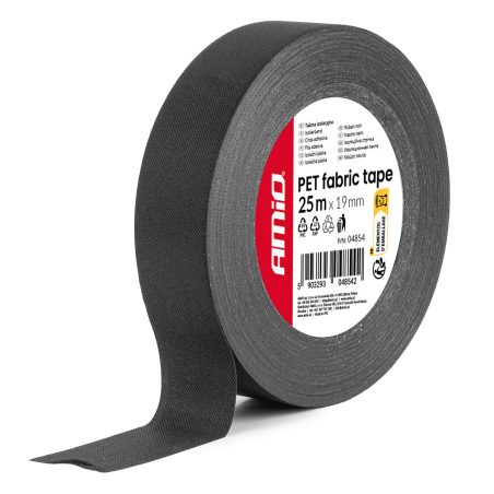 AMiO PET-tekstiilist isoleerteip 19 mm x 25 m | HL Autoosad