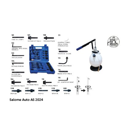 Magneti Marelli õlipump 7,5 L + 20 adapterit | HL Autoosad