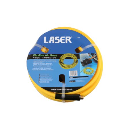 Laser Tools suruõhuvoolik 13 mm x 15 m kollane | HL Autoosad