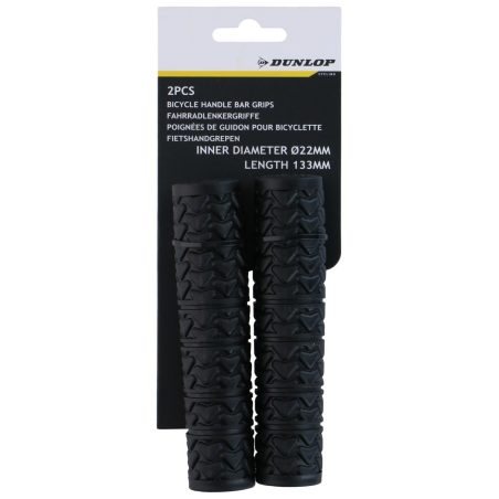 Dunlop jalgratta käepidemed 28 mm musta | HL Autoosad