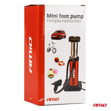 AMiO tugev metallist mini jalgpump max 11 bar | HL Autoosad