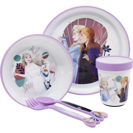 Disney Frozen söögikomplekt, 5 osa | HL Autoosad