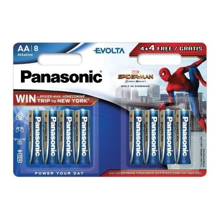 AA(4 + 4)Panasonic Evolta patarei Soodus | HL Autoosad