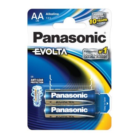 AA, 2 tk, Evolta Panasonic patarei | HL Autoosad