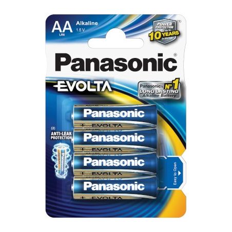 AA, 4 tk Evolta Panasonic patarei | HL Autoosad