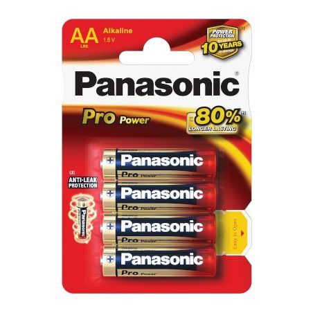 AA, 4 tk Pro Power Panasonic patarei | HL Autoosad