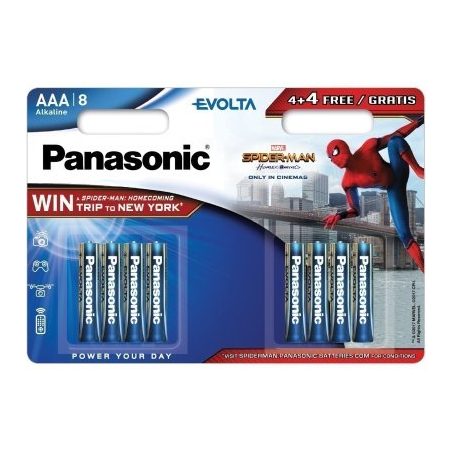 AAA(4 + 4)Panasonic Evolta patarei Soodus | HL Autoosad