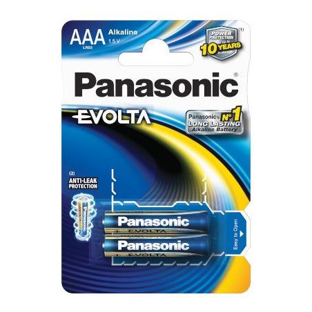 AAA, 2 tk, Evolta Panasonic patarei | HL Autoosad