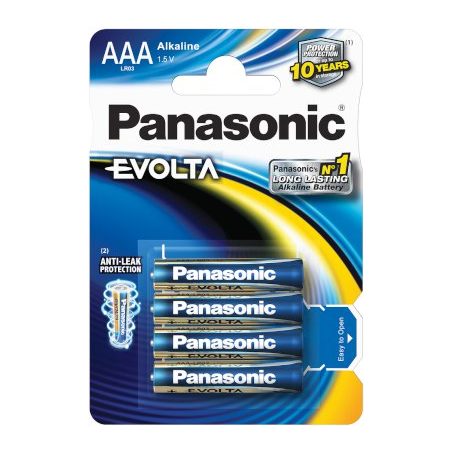 AAA, 4 tk, Evolta Panasonic patarei | HL Autoosad
