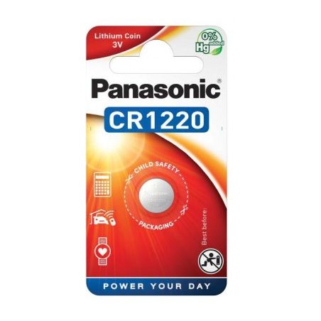 CR1220 Panasonic puldi, 1 tk | HL Autoosad
