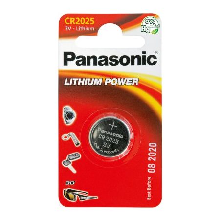 CR2025 Panasonic puldipatarei, 1 tk | HL Autoosad