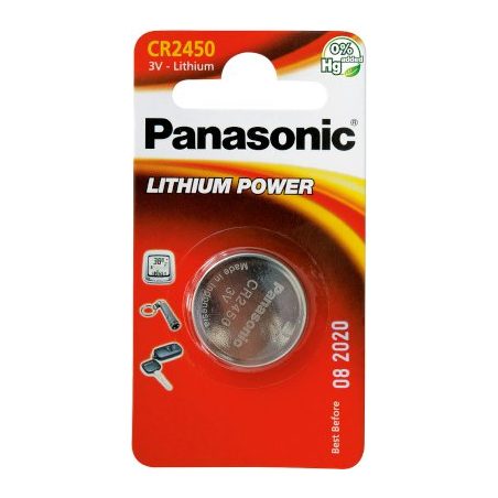 CR2450 Panasonic puldipatarei, 1 tk | HL Autoosad