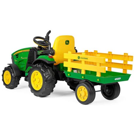 Peg Perego John Deere RC juhtimispuldiga + käru | HL Autoosad