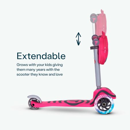 Smarttrike T1 Scooter roosa | HL Autoosad