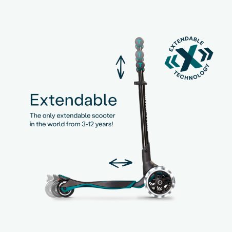 Smarttrike Xtend Scooter Ride-on tumeroheline | HL Autoosad