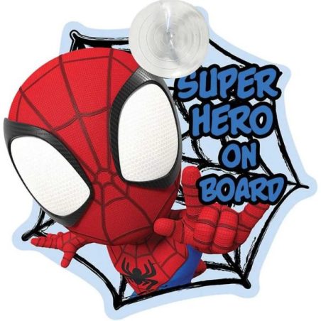 Disney iminapaga märk autosse ”Laps autos” Spiderman | HL Autoosad