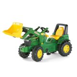 Rolly Toys pedaalidega traktor John Deere 7930 kopaga | HL Autoosad
