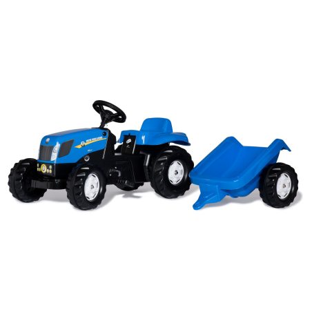 Rolly Toys pedaalidega traktor New Holland järelkäruga | HL Autoosad