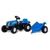 Rolly Toys pedaalidega traktor New Holland järelkäruga | HL Autoosad