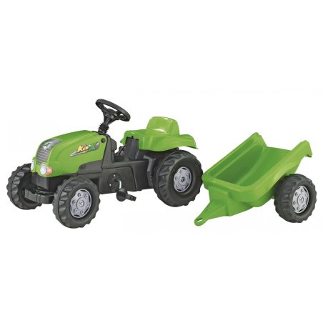Rolly Toys pedaalidega traktor RollyKid järelkäruga | HL Autoosad