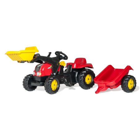 Rolly Toys pedaalidega traktor RollyKid järelkäru ja | HL Autoosad