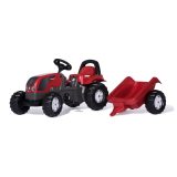 Rolly Toys pedaalidega traktor Valtra järelkäruga | HL Autoosad