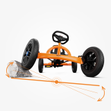 Berg pedaalkart Buddy B-Orange | HL Autoosad